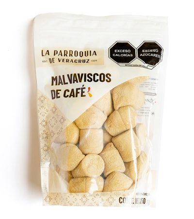 Malvaviscos de café. Bolsa resellable con 250 g.